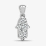 18ct Diamond Hamza Pendant HEERA DIAMONDS