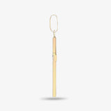 18ct Yellow 0.03ct Diamond Invisible Set Cross Pendent HEERA GOLD
