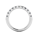 Micro Set Diamond Eternity Band Wedding Ring - HEERA DIAMONDS