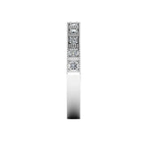 "Althea" Vintage Half Eternity 0.25ct Diamond Ring ET1 - HEERA DIAMONDS