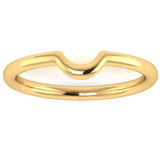"Delya" Shaped Dipped Centre Eternity Ring ET11 - HEERA DIAMONDS