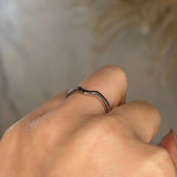 "Delya" Shaped Dipped Centre Eternity Ring ET11 - HEERA DIAMONDS