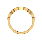 "Elisa" Sparkling Wishbone Diamond Eternity Ring ET70 - HEERA DIAMONDS