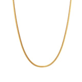 Embrace Oval Snake Chain - 40-45cm HD X Golden Edit