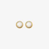 HD X JJ Calm Mother of Pearl Stud Earrings Hot Diamonds