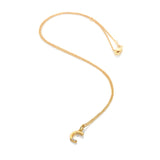 HD X JJ Letter C Pendant - Yellow Gold Plated HD X Golden Edit