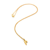 HD X JJ Letter P Pendant - Yellow Gold Plated HD X Golden Edit