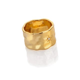 HD X JJ Lunar Statement Ring XL HD X Golden Edit
