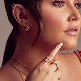 HD X JJ Soul Twist Earrings HD X Golden Edit