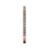 "Harra" Open Design Diamond Half Eternity Ring ET8 - HEERA DIAMONDS