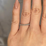 "Immy" Irregular Subtle Shaped Diamond Eternity Ring ET39 - HEERA DIAMONDS