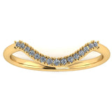 "Leia" Pavé Shaped Eternity Ring ET21 - HEERA DIAMONDS