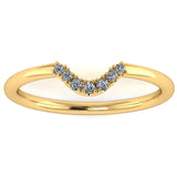"Lilah" Dainty Diamond Shaped Eternity Band ET19 - HEERA DIAMONDS
