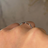 "Lilah" Dainty Diamond Shaped Eternity Band ET19 - HEERA DIAMONDS