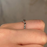 "Lilah" Dainty Diamond Shaped Eternity Band ET19 - HEERA DIAMONDS