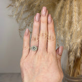 "Mavi" Halo 1.25 Carat Round Brilliant Cut 18k Yellow Gold Engagement Ring - HEERA DIAMONDS