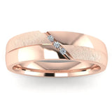 Men's Diamond Band 0.06ct Wedding Ring GR19961 HEERA DIAMONDS