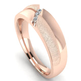 Men's Diamond Band 0.06ct Wedding Ring GR19961 HEERA DIAMONDS