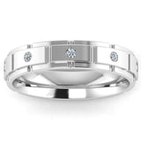Men's Diamond Band 0.15ct Wedding Ring DW20 HEERA DIAMONDS