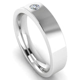 Men's Diamond Band 0.1ct Wedding Ring DW3 Heera Diamonds HEERA DIAMONDS