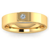 Men's Diamond Band 0.1ct Wedding Ring DW3 Heera Diamonds HEERA DIAMONDS