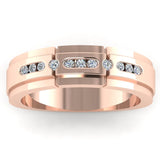 Men's Diamond Band 0.25ct Wedding Ring GR19965 HEERA DIAMONDS