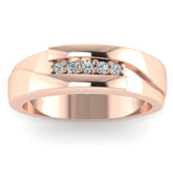 Men's Diamond Band 0.2ct Lab Grown Wedding Ring GR19974 HEERA DIAMONDS