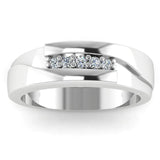 Men's Diamond Band 0.2ct Lab Grown Wedding Ring GR19974 HEERA DIAMONDS