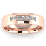 Men's Diamond Band 0.2ct Wedding Ring DW28 Heera Diamonds HEERA DIAMONDS