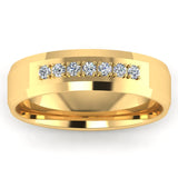 Men's Diamond Band 0.2ct Wedding Ring DW28 Heera Diamonds HEERA DIAMONDS