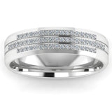 Men's Diamond Band 0.2ct Wedding Ring DW34 Heera Diamonds (Copy) HEERA DIAMONDS