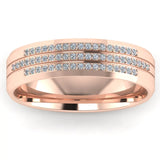 Men's Diamond Band 0.2ct Wedding Ring DW34 Heera Diamonds (Copy) HEERA DIAMONDS