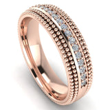 Men's Diamond Band 0.2ct Wedding Ring DW41 Heera Diamonds HEERA DIAMONDS