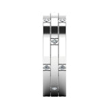 Men's Diamond Band 0.2ct Wedding Ring DW48 Heera Diamonds HEERA DIAMONDS