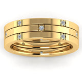 Men's Diamond Band 0.2ct Wedding Ring DW48 Heera Diamonds HEERA DIAMONDS