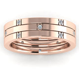Men's Diamond Band 0.2ct Wedding Ring DW48 Heera Diamonds HEERA DIAMONDS