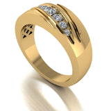 Men's Diamond Band 0.35ct Lab Grown Wedding Ring GR20082 HEERA DIAMONDS