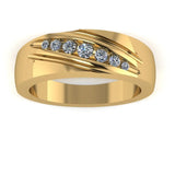 Men's Diamond Band 0.35ct Lab Grown Wedding Ring GR20082 HEERA DIAMONDS