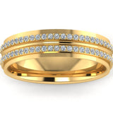Men's Diamond Band 0.35ct Wedding Ring DW40 Heera Diamonds HEERA DIAMONDS