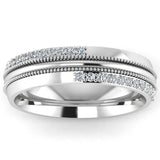 Men's Diamond Band 0.3ct Wedding Ring DW46 Heera Diamonds HEERA DIAMONDS