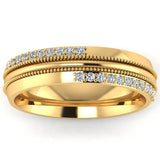 Men's Diamond Band 0.3ct Wedding Ring DW46 Heera Diamonds HEERA DIAMONDS