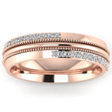 Men's Diamond Band 0.3ct Wedding Ring DW46 Heera Diamonds HEERA DIAMONDS