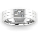 Men's Diamond Band 0.3ct Wedding Ring DW51 Heera Diamonds HEERA DIAMONDS
