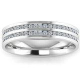 Men's Diamond Band 0.45ct Wedding Ring DW21 HEERA DIAMONDS