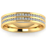 Men's Diamond Band 0.45ct Wedding Ring DW21 HEERA DIAMONDS