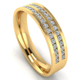 Men's Diamond Band 0.45ct Wedding Ring DW21 HEERA DIAMONDS