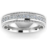 Men's Diamond Band 0.45ct Wedding Ring DW31 Heera Diamonds HEERA DIAMONDS