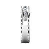 Men's Diamond Band 0.45ct Wedding Ring DW31 Heera Diamonds HEERA DIAMONDS