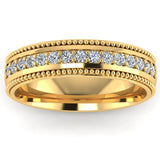 Men's Diamond Band 0.45ct Wedding Ring DW31 Heera Diamonds HEERA DIAMONDS