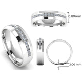 Men's Diamond Band 0.4ct Wedding Ring DW32 Heera Diamonds HEERA DIAMONDS